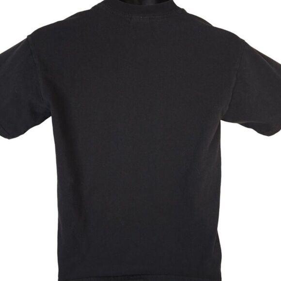 Snoopy Halloween T Shirt Womens Size Medium Black Peanuts Jack O Lantern Pumpkin - Picture 4 of 6